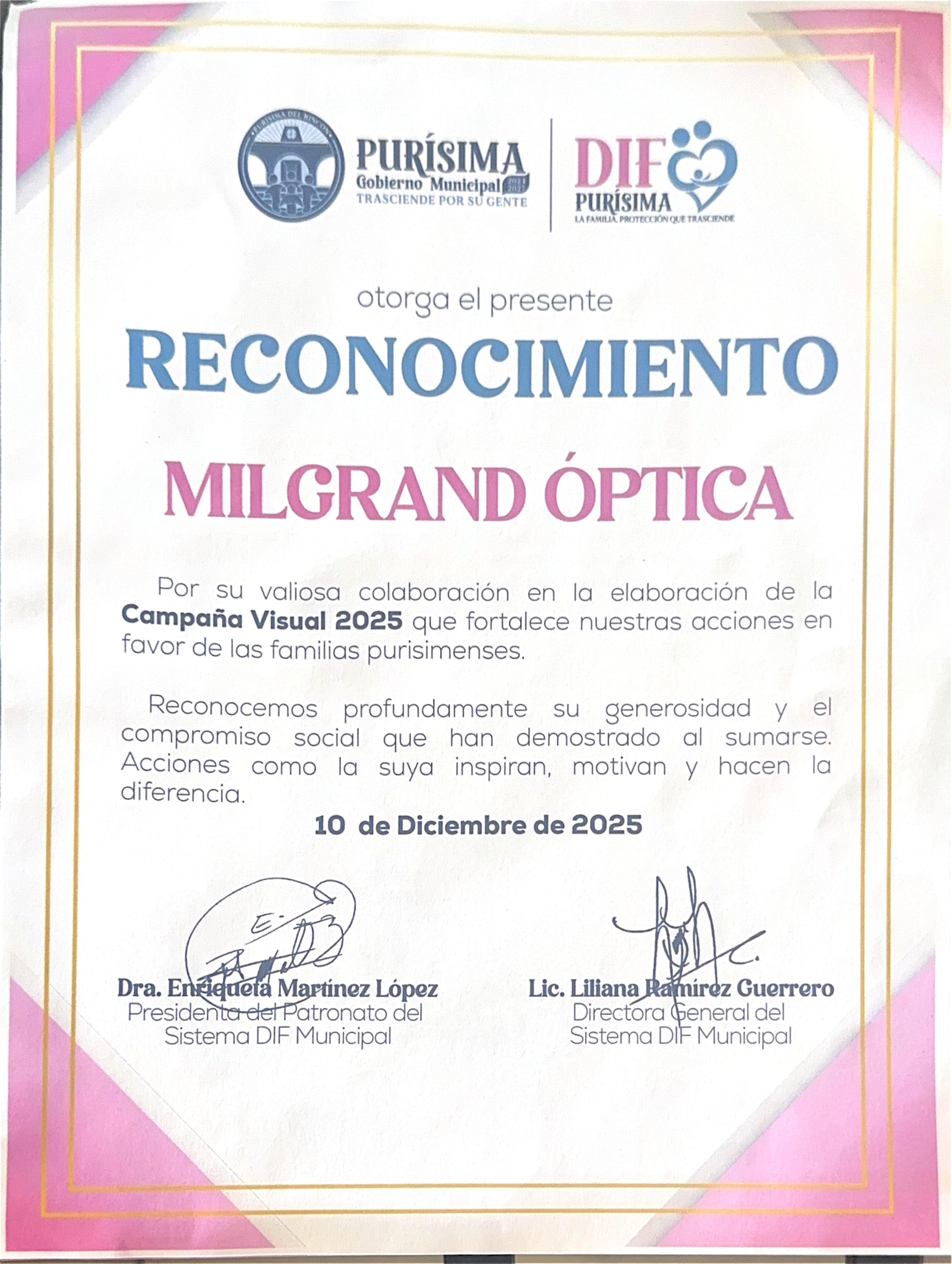 DIF Purísima del Rincón · 2025